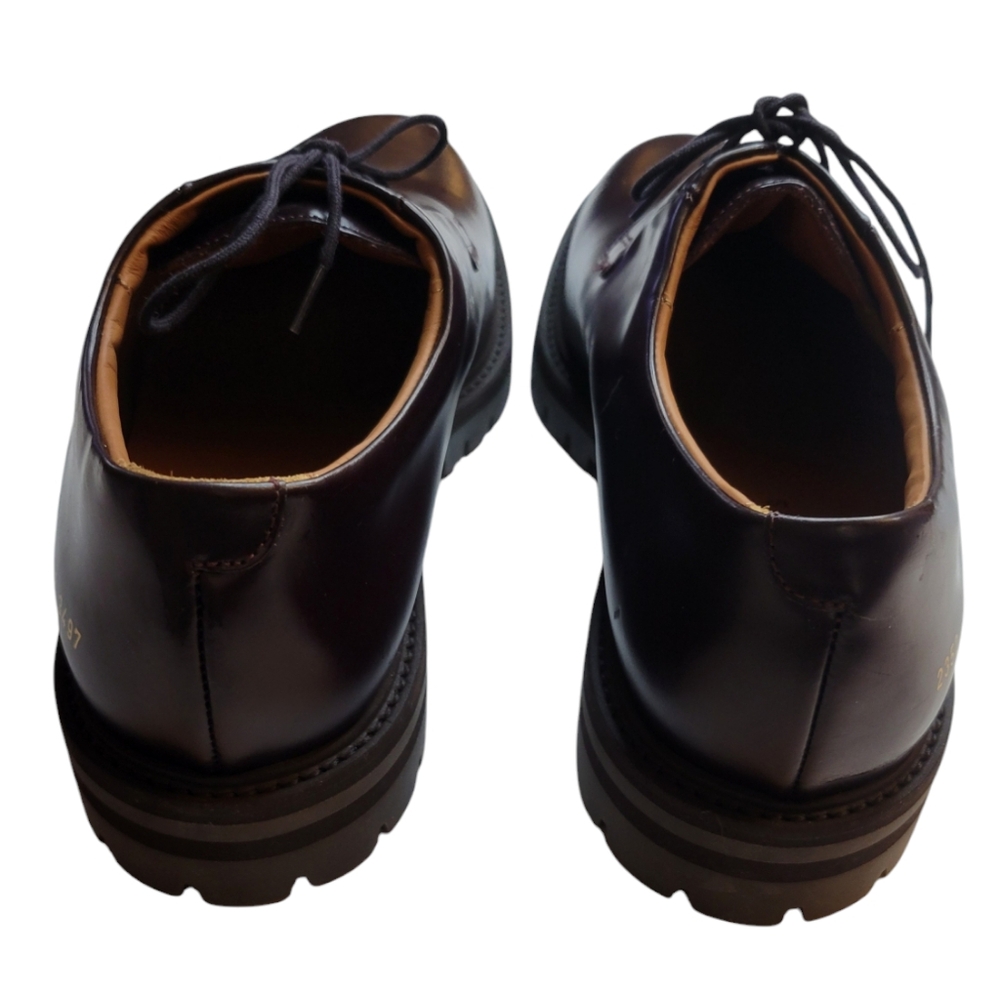 Common Projects Officer's Leather Derby Men's Size 42 EU 9 US - Picture 11 of 13